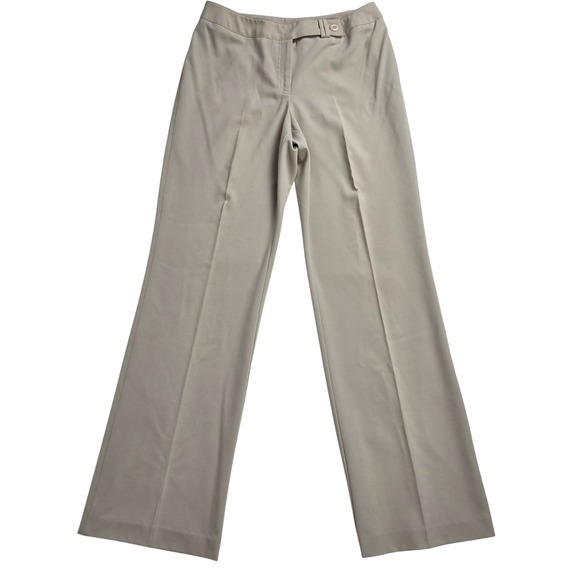 Worthington Pants - Worthington Stretch Dress Pants Womens 10T Tall Beige Tan Straight Leg Trousers